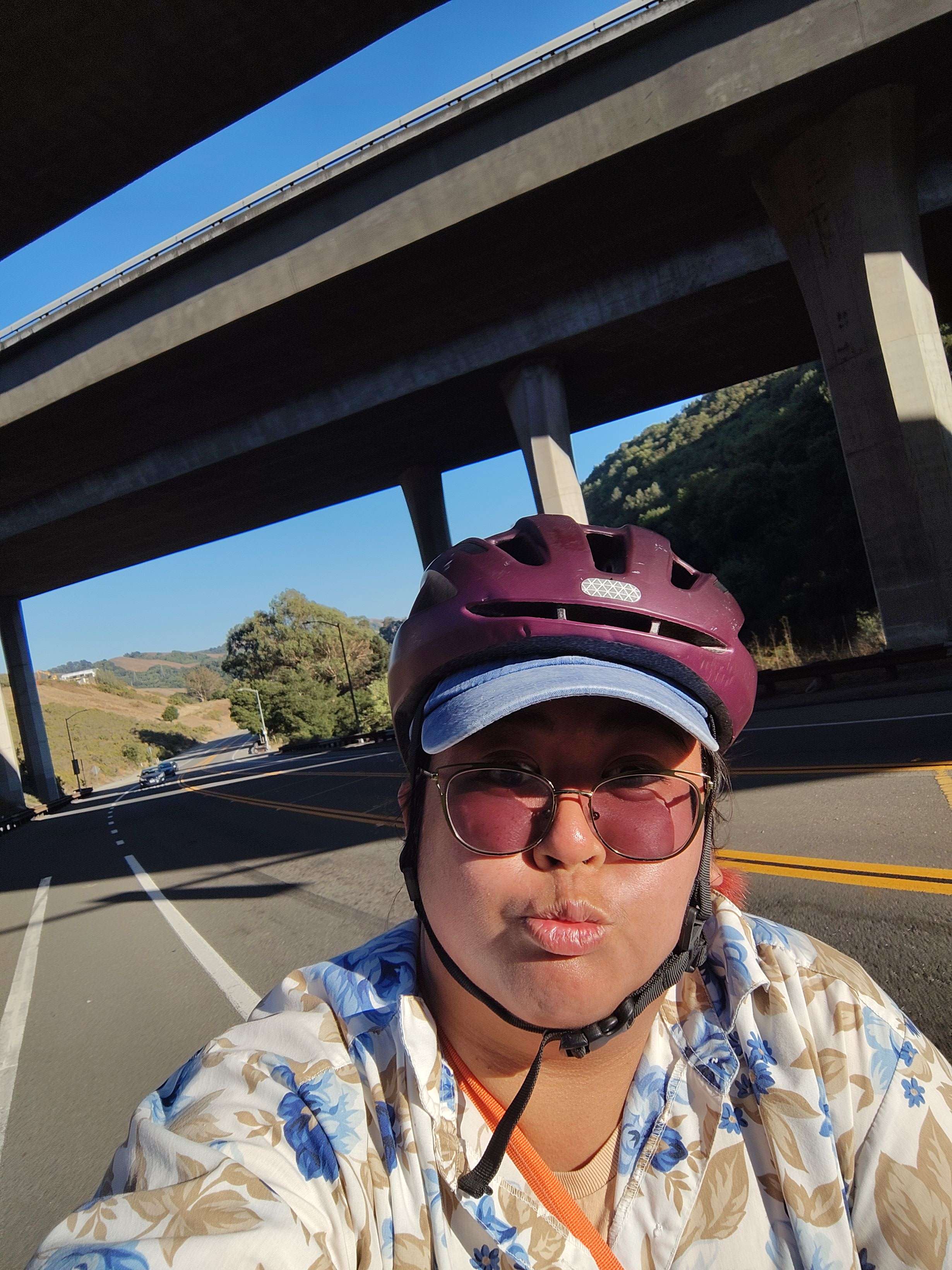 bike selfie